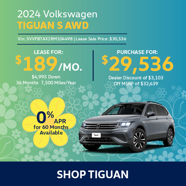 VW Tiguan Special Offer Hanover, MA